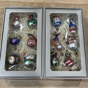 Pottery Barn Twelve Days of Christmas Ornaments, NIB, Collectible Rare